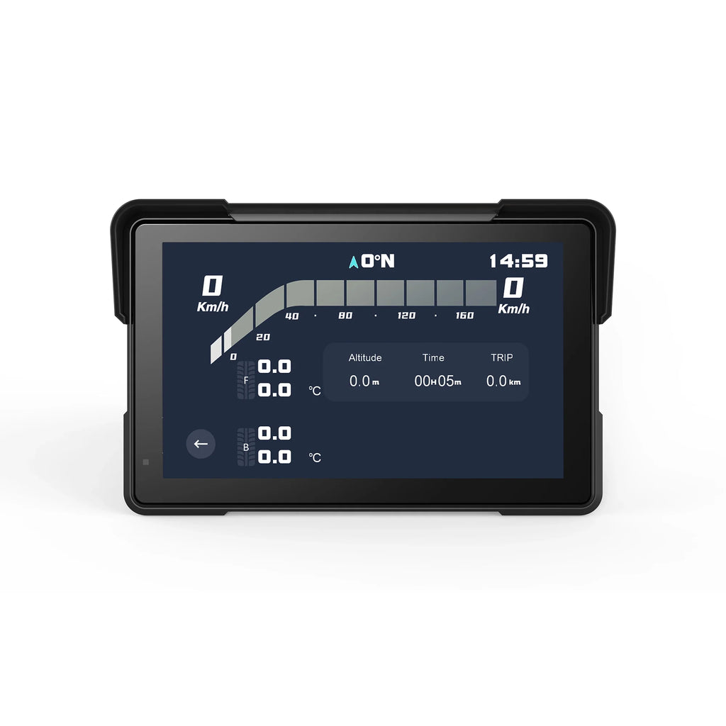 Sidewind Ridge 7 Duo CarPlay Display + Dual 2K Dash Cam