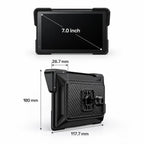 Sidewind Ridge 7 Duo CarPlay Display + Dual 2K Dash Cam