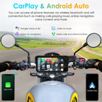 Sidewind Ridge 6 Motorcycle CarPlay Display