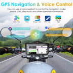 Sidewind Ridge 6 Motorcycle CarPlay Display