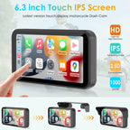 Sidewind Ridge 6 Motorcycle CarPlay Display
