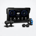 Sidewind Ridge 7 Duo CarPlay Display + Dual 2K Dash Cam